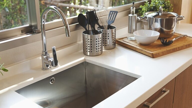 most durable kitchen sink material